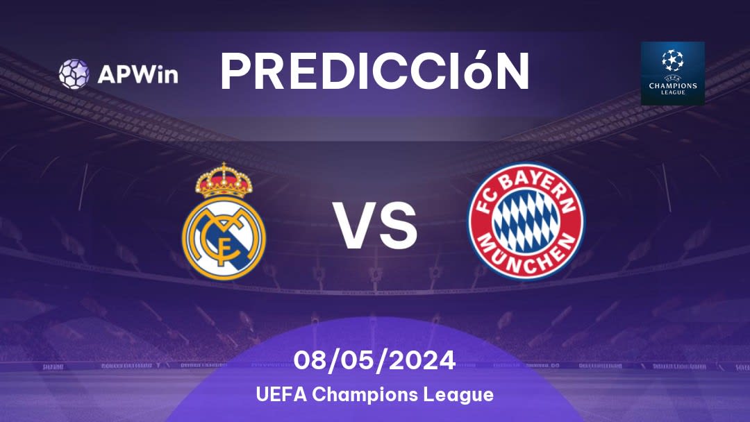 Predicciones Real Madrid vs Bayern München: 08/05/2024 - Europa Liga de Campeones