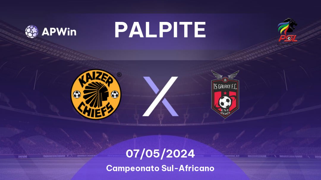 Palpite Kaizer Chiefs x TS Galaxy: 19/10/2022 - África do Sul Premier Soccer League