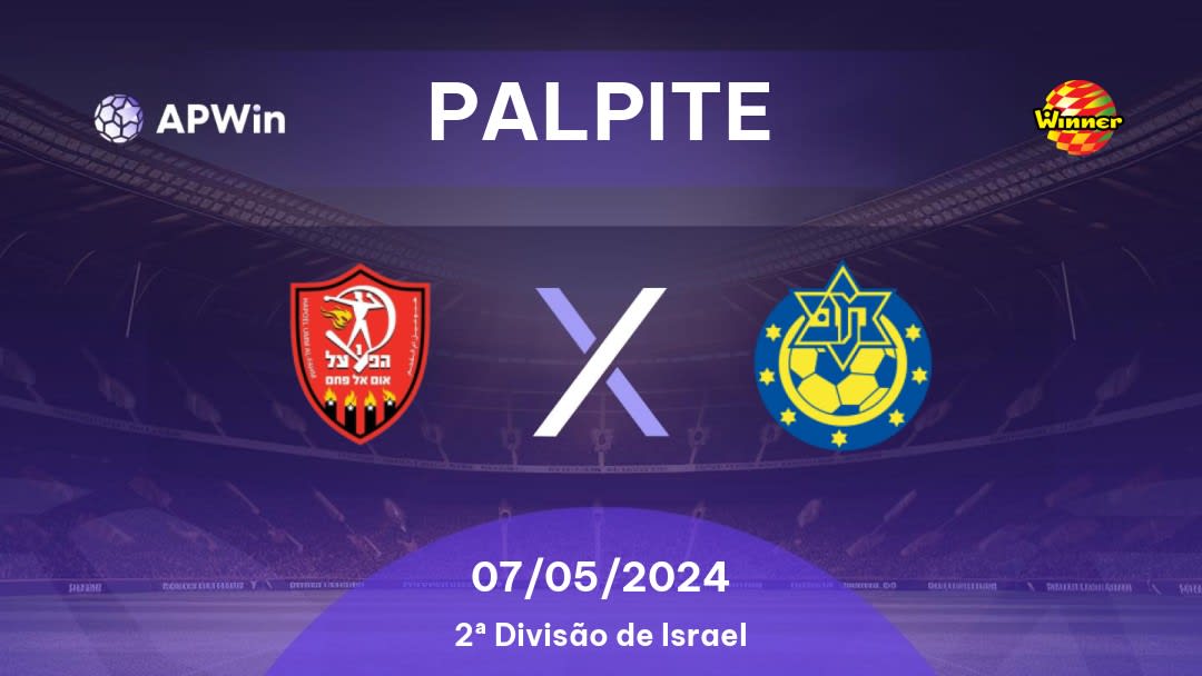 Palpite Hapoel Umm al-Fahm x Maccabi Herzliya: 07/05/2024 - 2ª Divisão de Israel