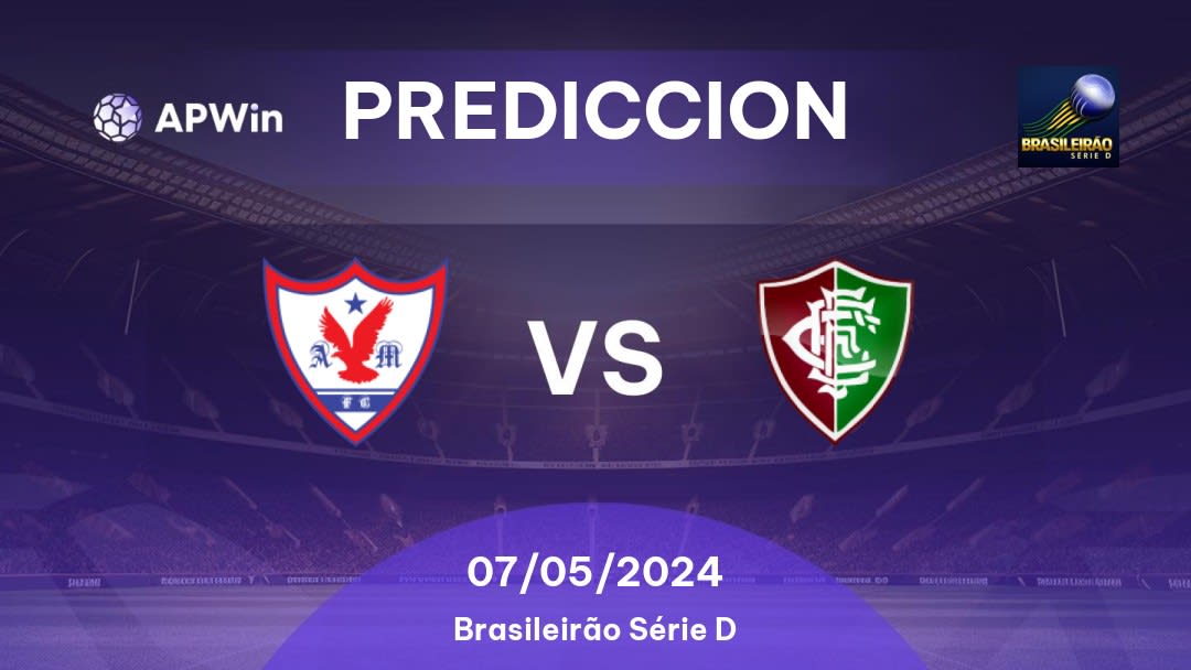 Predicciones Águia de Marabá vs Fluminense PI: 07/05/2024 - Brasil Brasileirão Série D
