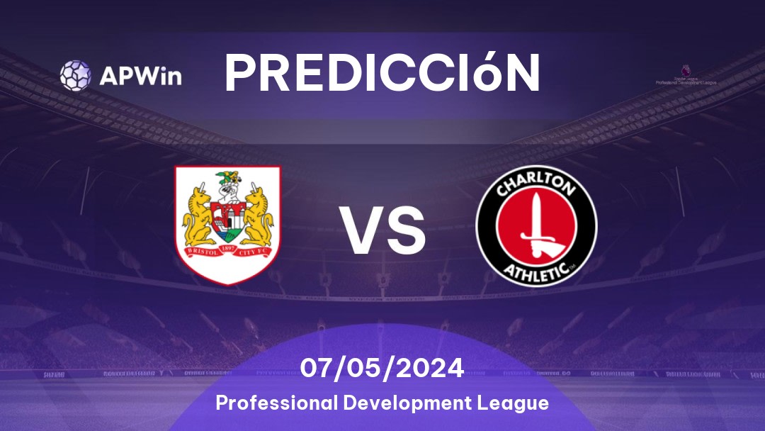 Predicciones Bristol City U21 vs Charlton Athletic U21: 07/05/2024 - Inglaterra Professional Development League