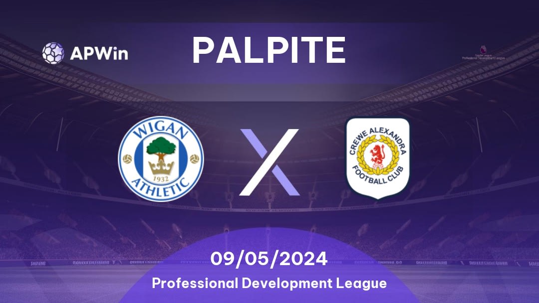 Palpite Wigan Athletic U21 x Crewe Alexandra U21: 09/05/2024 - Professional Development League