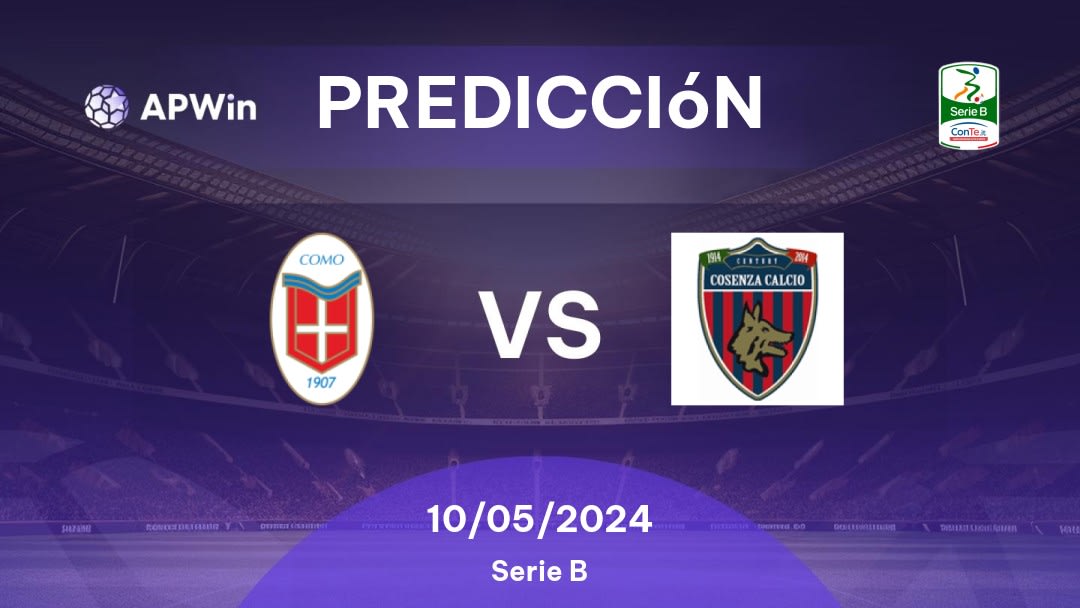 Predicciones Como vs Cosenza: 10/05/2024 - Italia Serie B