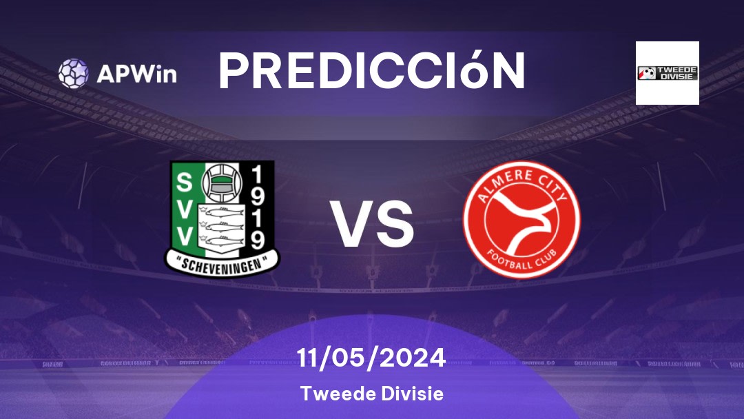 Predicciones Scheveningen vs Almere City II: 11/05/2024 - Países Bajos Tweede Divisie