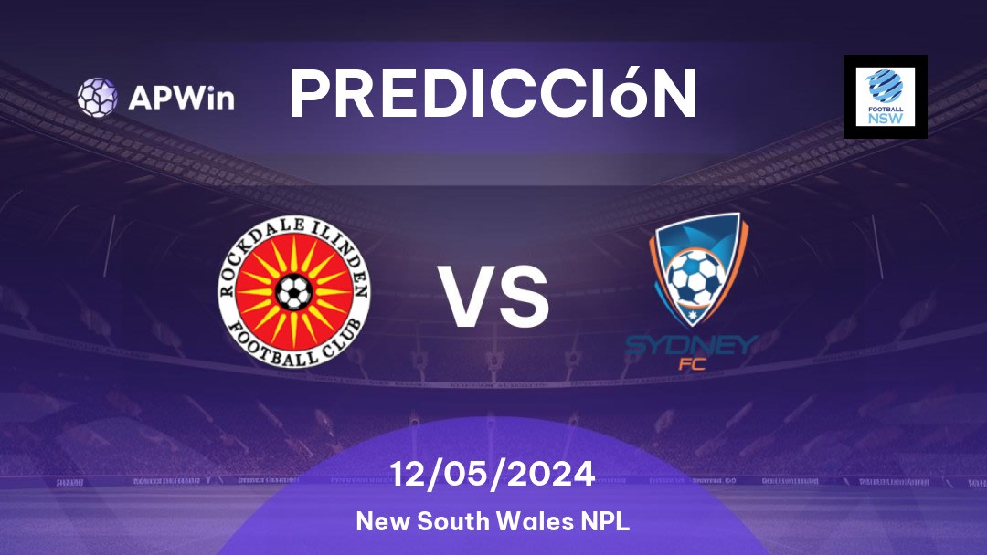 Predicciones Rockdale City Suns vs Sydney II: 12/05/2024 - Australia New South Wales NPL