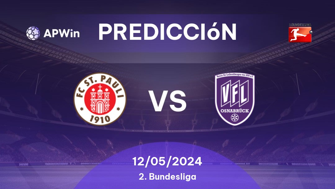 Predicciones St. Pauli vs Osnabrück: 12/05/2024 - Alemania Bundesliga 2