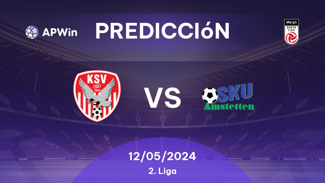 Predicciones Kapfenberger SV vs Amstetten: 12/05/2024 - Áustria 2. Liga