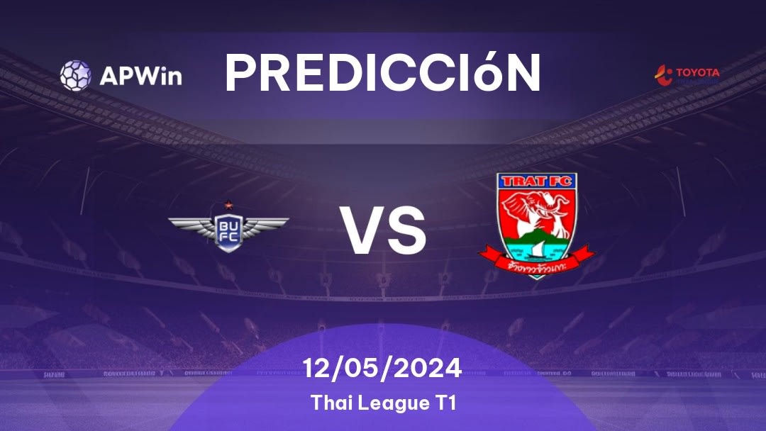 Predicciones Bangkok United vs Trat: 12/05/2024 - Tailandia Thai League T1