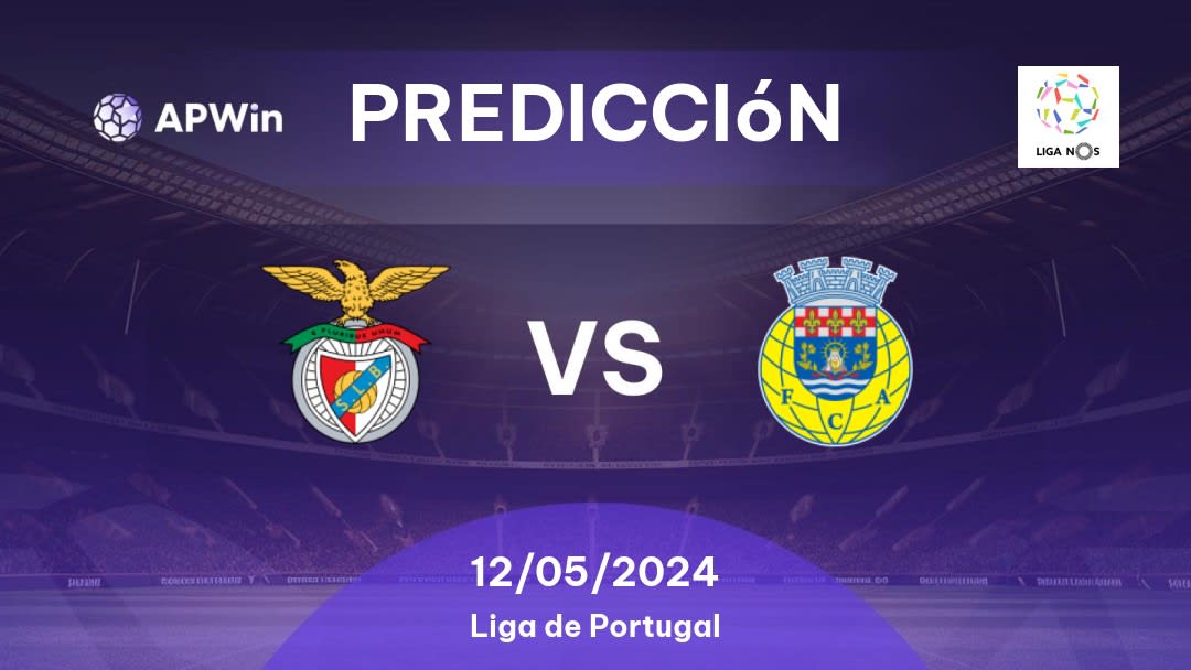 Predicciones Benfica vs FC Arouca: 12/05/2024 - Portugal Liga Bwin