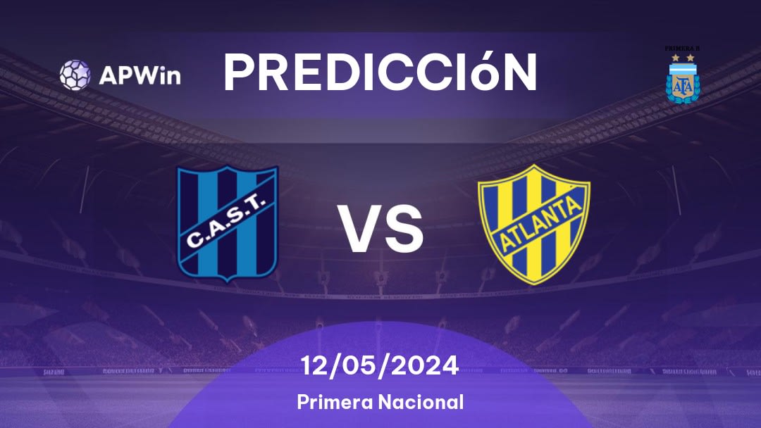 Predicciones San Telmo vs Atlanta: 12/05/2024 - Argentina Primera B Nacional