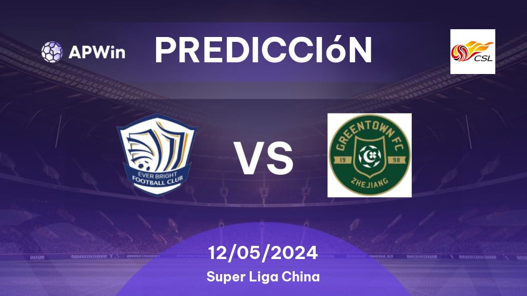Predicciones Shijiazhuang Ever Bright vs Hangzhou: 12/05/2024 - China Super Liga China