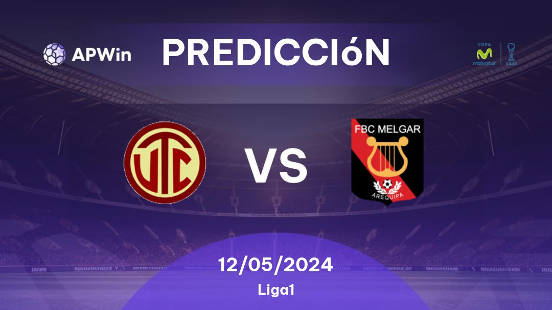 Predicciones UTC Cajamarca vs Melgar: 12/05/2024 - Perú Primera División