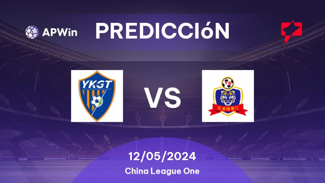 Predicciones Yunnan Yukun vs Yanbian Longding: 12/05/2024 - China China League One