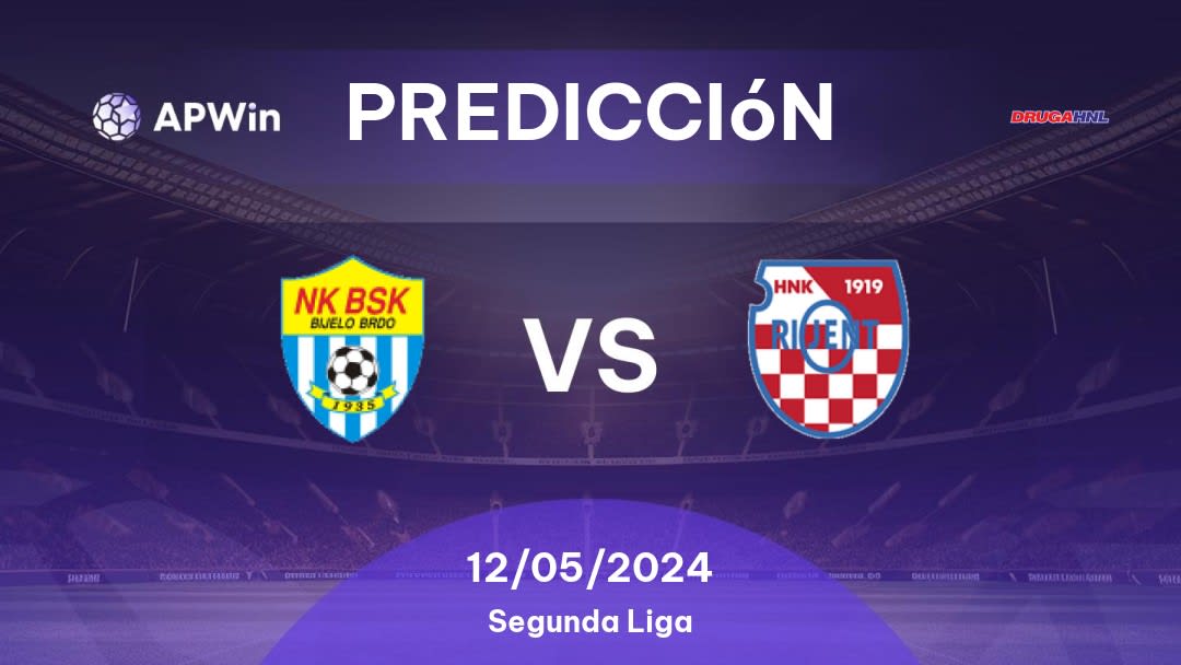 Predicciones Bijelo Brdo vs Orijent 1919: 12/05/2024 - Croacia Druga HNL