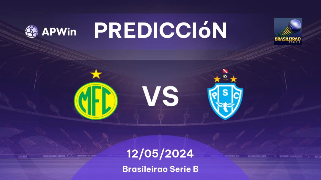 Predicciones Mirassol vs Paysandu: 12/05/2024 - Brasil Brasileirão Série B