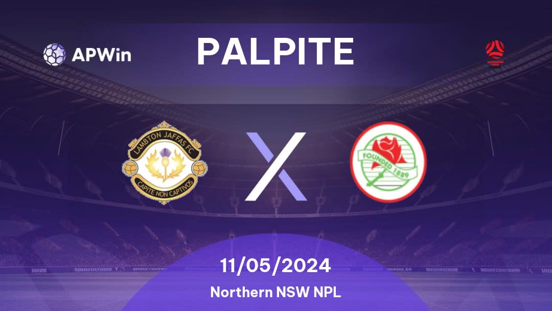 Palpite Lambton Jaffas x Adamstown Rosebuds: 08/07/2023 - Northern NSW NPL
