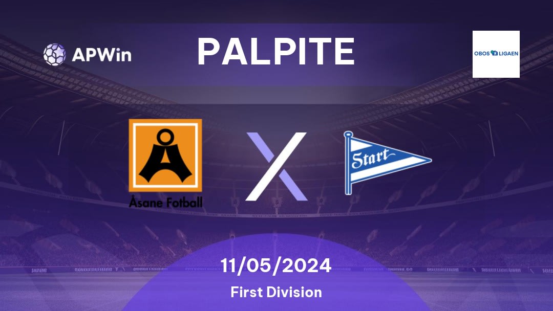 Palpite Åsane x Start: 21/05/2023 - First Division