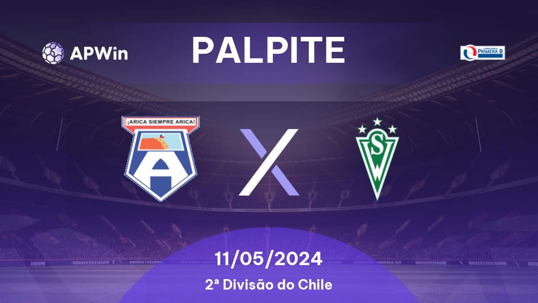 Palpite San Marcos x Santiago Wanderers: 11/05/2024 - 2ª Divisão do Chile