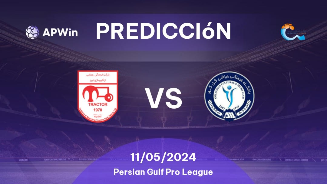 Predicciones Tractor Sazi vs Gol Gohar: 11/05/2024 - Iran Persian Gulf Pro League