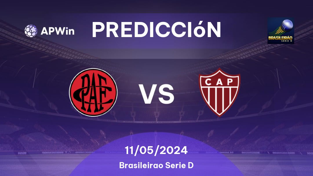 Predicciones Pouso Alegre vs Patrocinense: 11/05/2024 - Brasil Brasileirão Série D