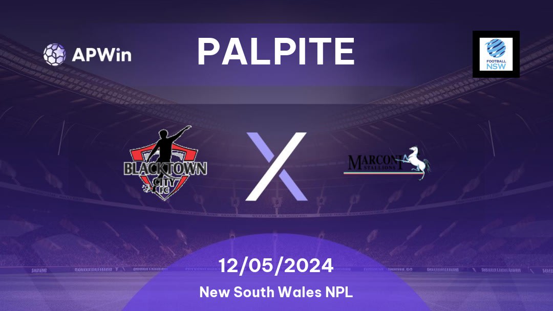 Palpite Blacktown City x Marconi Stallions: 12/05/2024 - New South Wales NPL