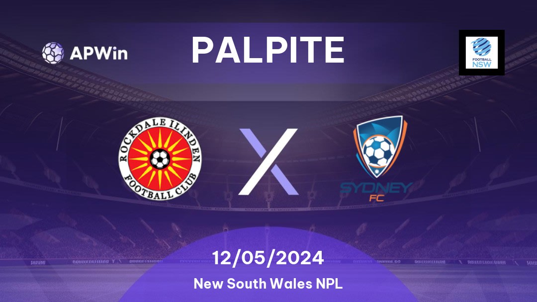 Palpite Rockdale City Suns x Sydney II: 12/05/2024 - New South Wales NPL