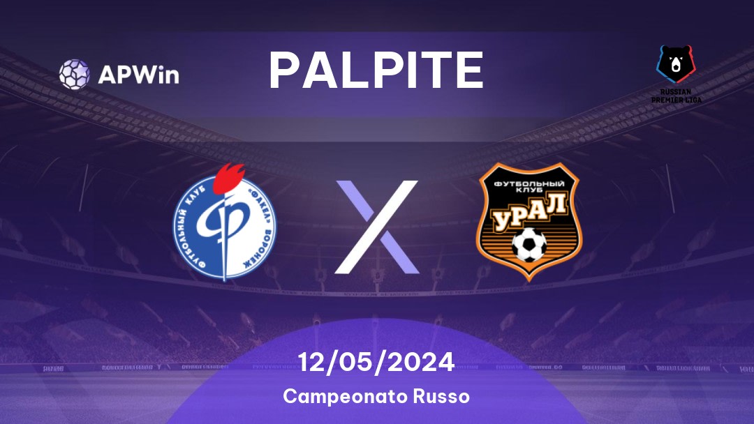 Palpite Fakel x Ural: 12/05/2024 - Campeonato Russo