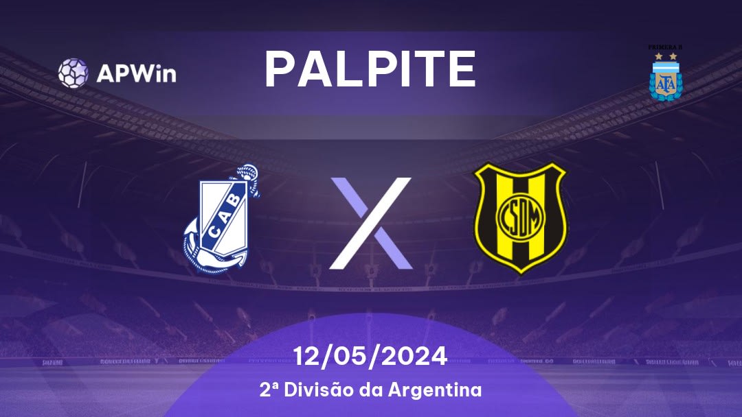 Palpite Guillermo Brown x Deportivo Madryn: 12/05/2024 - 2ª Divisão da Argentina