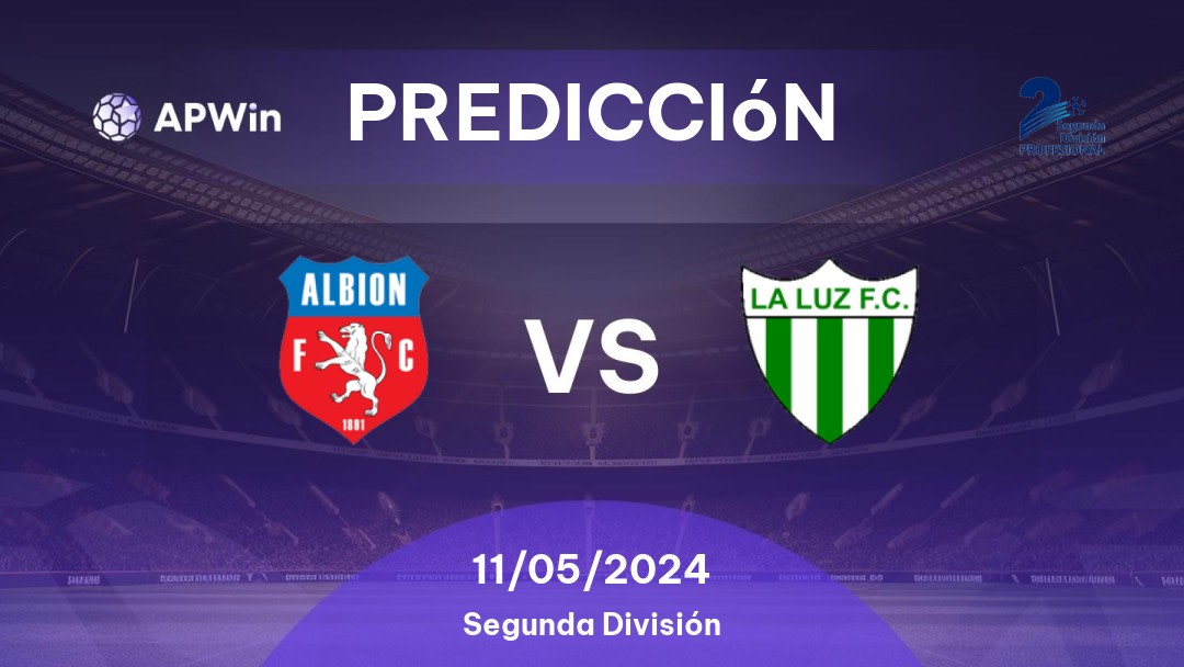 Predicciones Albion vs La Luz: 11/05/2024 - Uruguay Segunda División