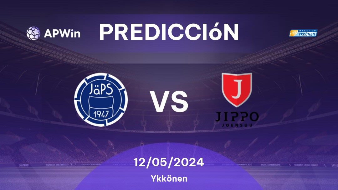 Predicciones JäPS vs JIPPO: 12/05/2024 - Finlandia Ykkönen