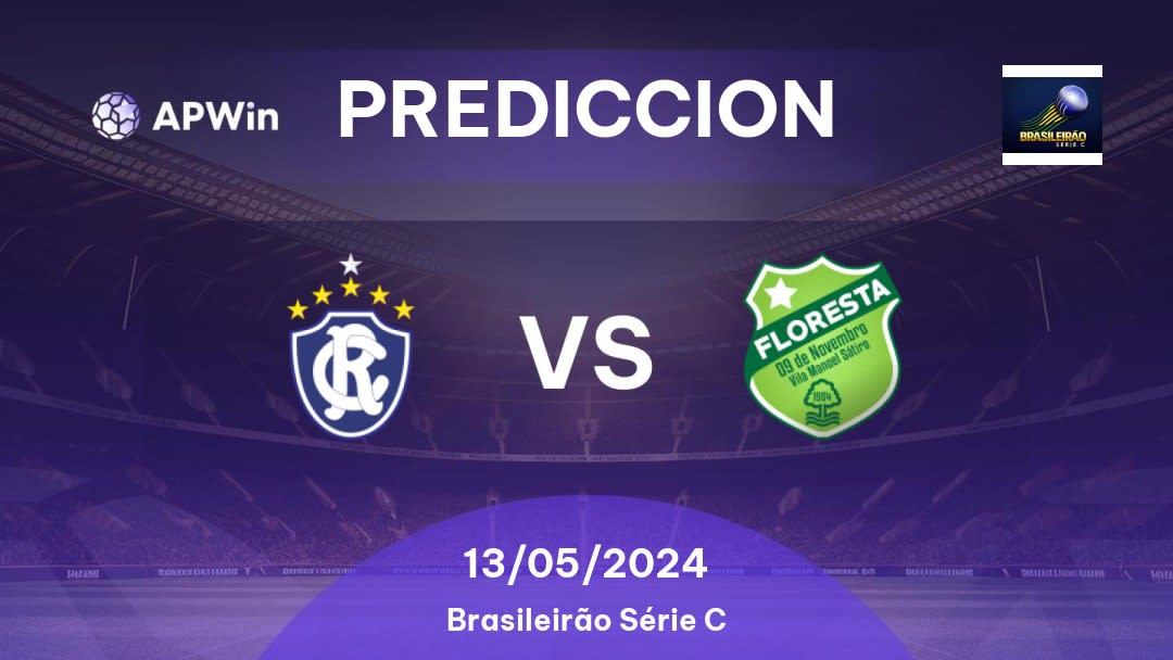 Predicciones Remo vs Floresta: 12/05/2024 - Brasil Brasileirão Série C