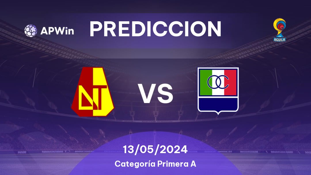 Predicciones Deportes Tolima vs Once Caldas: 12/05/2024 - Colombia Categoría Primera A