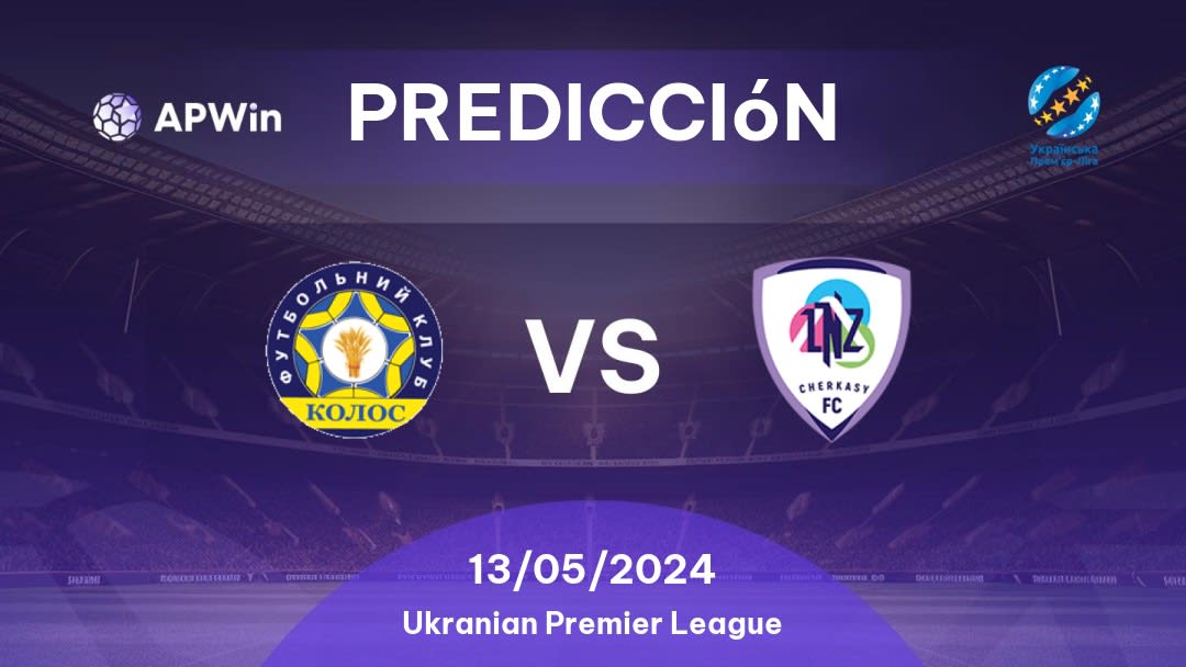 Predicciones Kolos Kovalivka vs LNZ Cherkasy: 13/05/2024 - Ucrania Ukranian Premier League