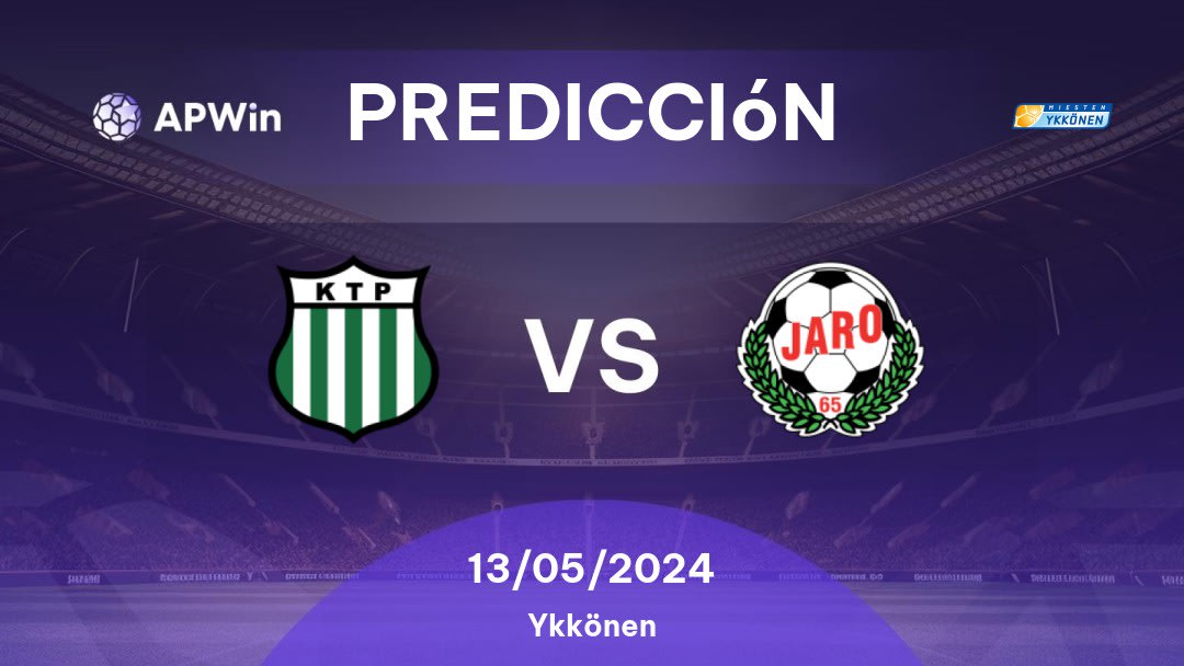 Predicciones KTP vs Jaro: 13/05/2024 - Finlandia Ykkönen