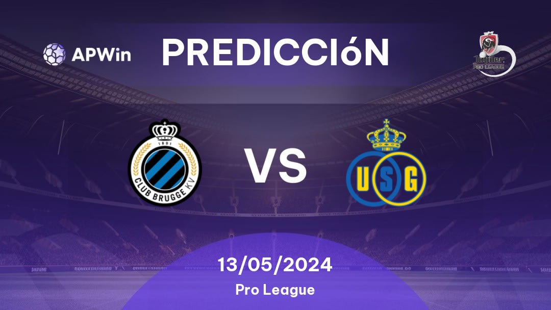 Predicciones Club Brugge vs Union Saint-Gilloise: 13/05/2024 - Bélgica Pro League