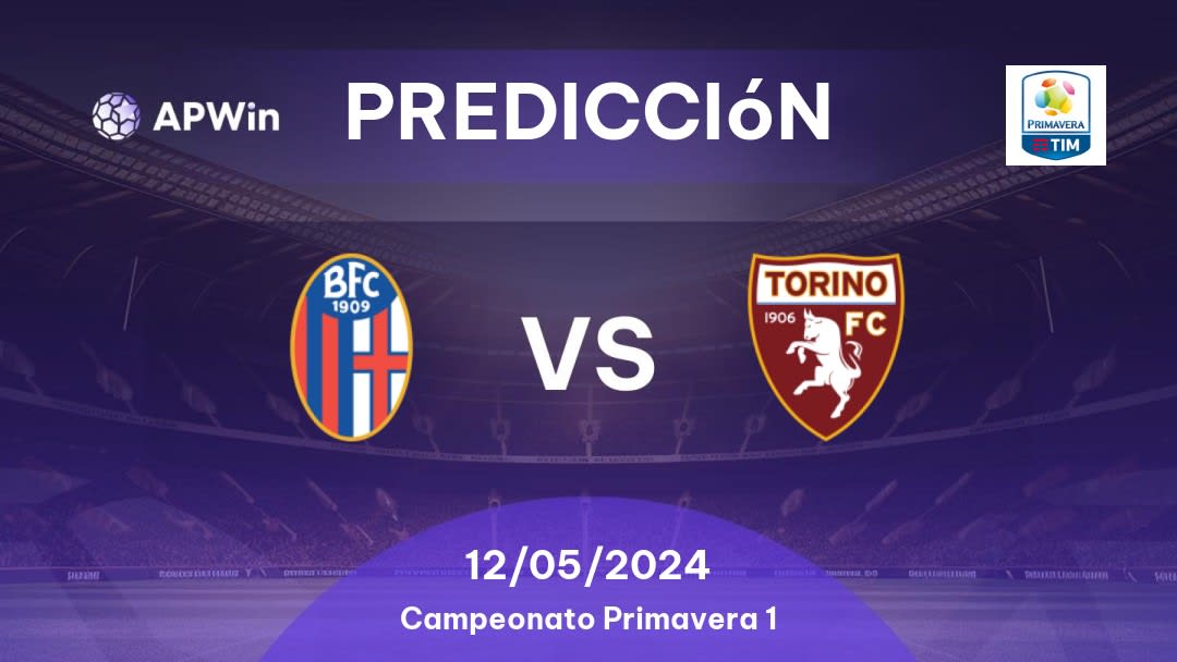 Predicciones Bologna U19 vs Torino U19: 12/05/2024 - Italia Campionato Primavera 1