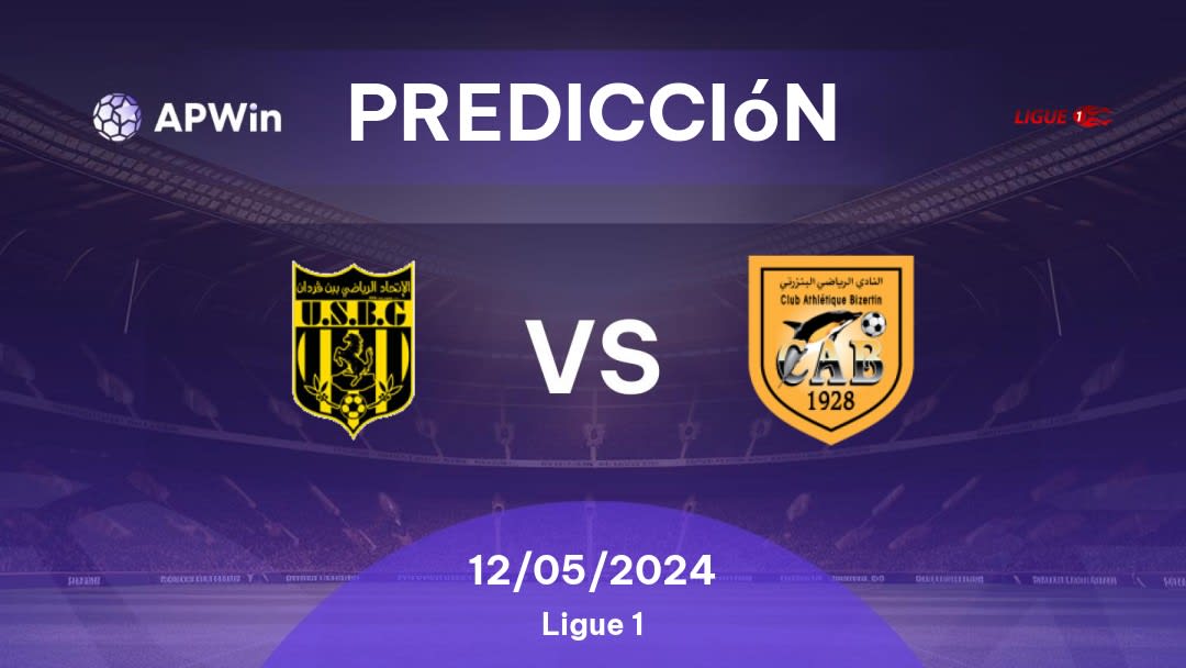 Predicciones Ben Guerdane vs CA Bizertin: 12/05/2024 - Túnez Ligue 1