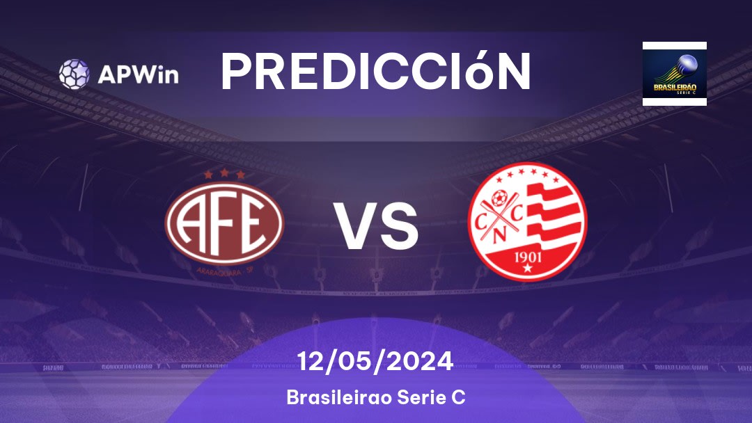 Predicciones Ferroviária vs Náutico: 12/05/2024 - Brasil Brasileirão Série C