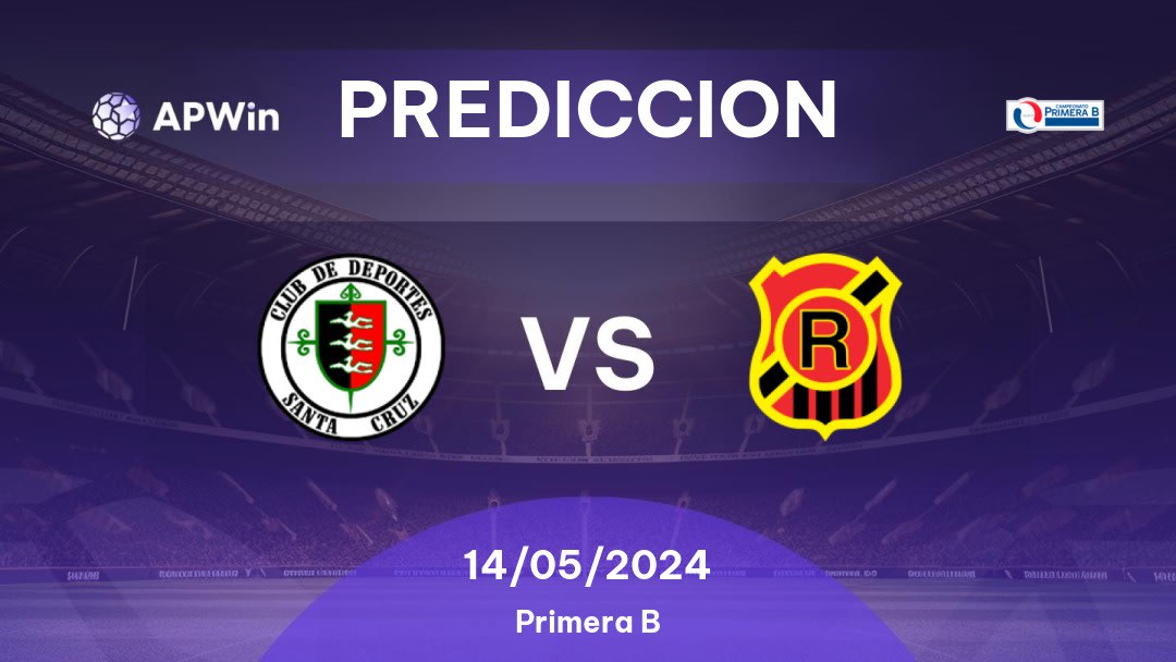 Predicciones Deportes Santa Cruz vs Rangers: 14/05/2024 - Chile Primera B