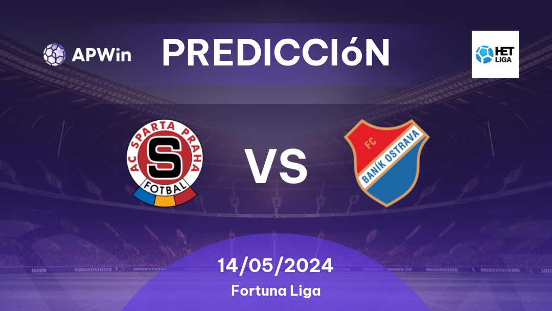 Predicciones Sparta Praha vs Baník Ostrava: 20/04/2024 - República Checo Fortuna Liga