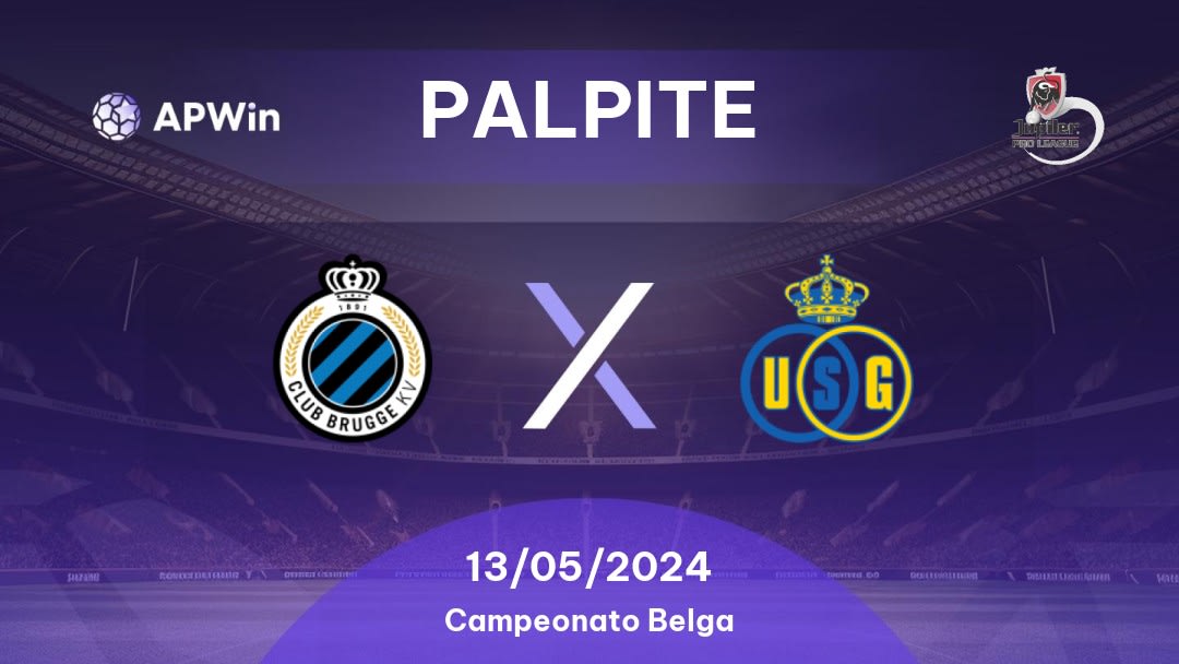 Palpite Club Brugge x Union Saint-Gilloise: 13/05/2024 - Campeonato Belga