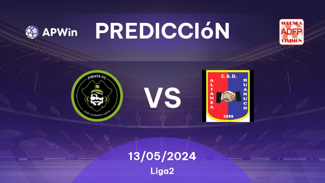Predicciones Molinos El Pirata vs Alianza Universidad: 13/05/2024 - Perú Segunda División