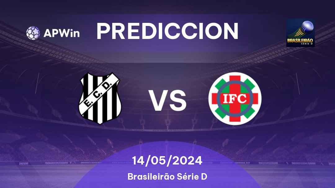 Predicciones Democrata SL vs Ipatinga: 12/02/2023 - Brasil Mineiro 1