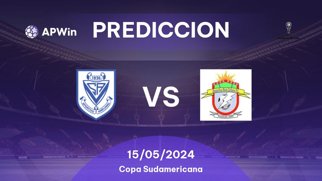 Predicciones Sportivo Ameliano vs Rayo Zuliano: 15/05/2024 - Sudamerica Copa Sudamericana