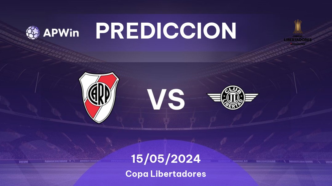 Predicciones River Plate vs Libertad: 14/05/2024 - Sudamerica Copa Libertadores