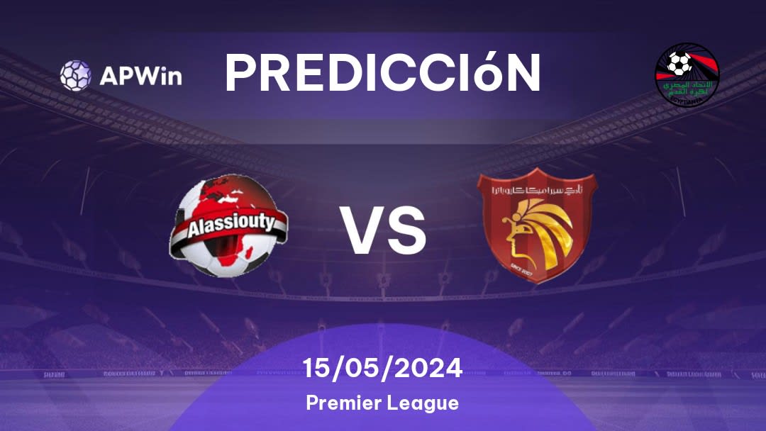 Predicciones Pyramids FC vs Ceramica Cleopatra: 15/05/2024 - Egipto Premier League