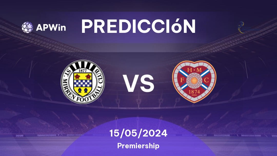 Predicciones St. Mirren vs Hearts: 15/05/2024 - Escocia Premiership