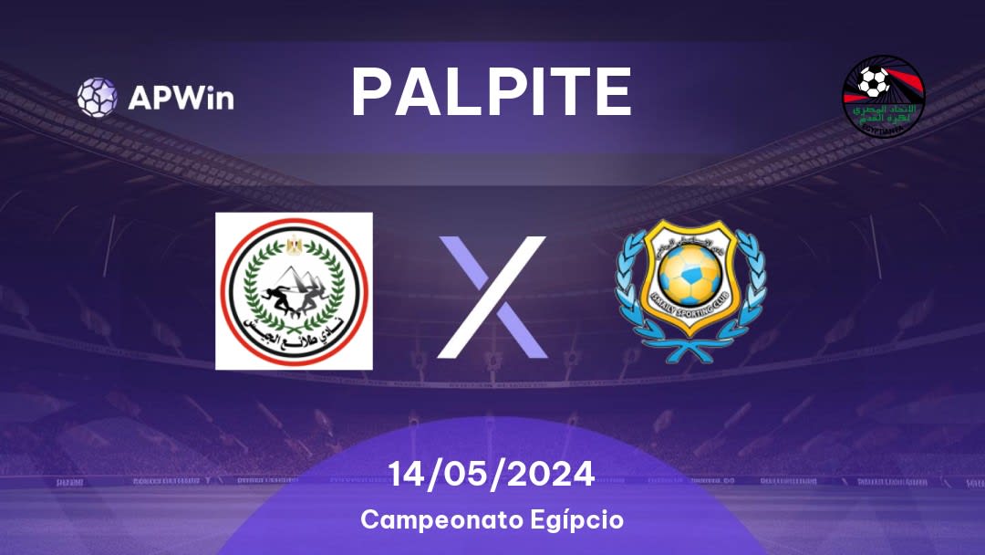 Palpite El Geish x Ismaily SC: 14/05/2024 - Campeonato Egípcio