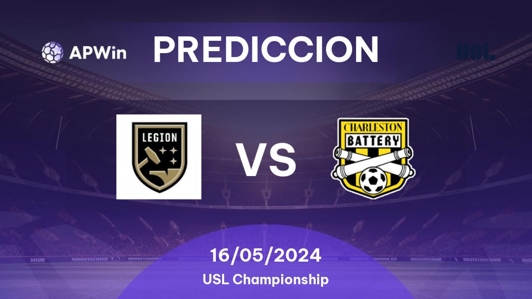 Predicciones Birmingham Legion vs Charleston Battery: 15/05/2024 - Estados Unidos de América USL Championship