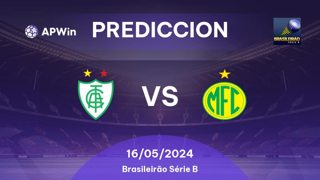 Predicciones América Mineiro vs Mirassol: 15/05/2024 - Brasil Brasileirão Série B
